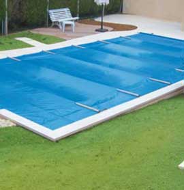 Bâche d'hivernage sur mesure pour piscine