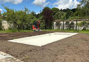 constructeur piscine avec volet immergé - seine et marne