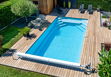 Piscine MAEVA 8 • 7,92 m x 4,12 m - fond plat 1,50 m 